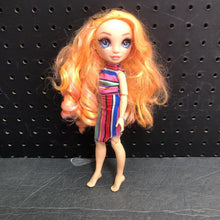 Load image into Gallery viewer, Poppy Rowan Doll in Striped Dress
