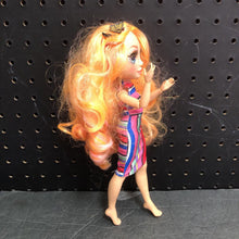 Load image into Gallery viewer, Poppy Rowan Doll in Striped Dress
