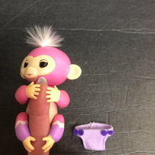 Load image into Gallery viewer, Monkey Battery Operated w/purple diaper
