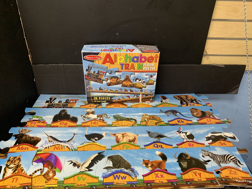 28pc Alphabet Train Floor Puzzle