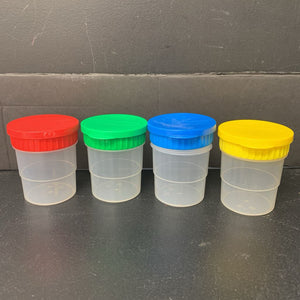 4pk Spill-Proof Paint Cups