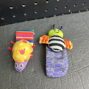 2pk Wrist Rattles