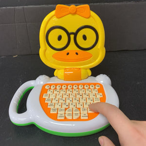 English & Spanish Toddler Learning Tablet Battery Operated