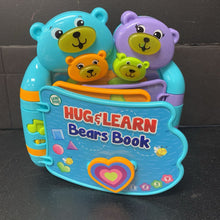 Load image into Gallery viewer, Hug &amp; Learn Bears Book Battery Operated
