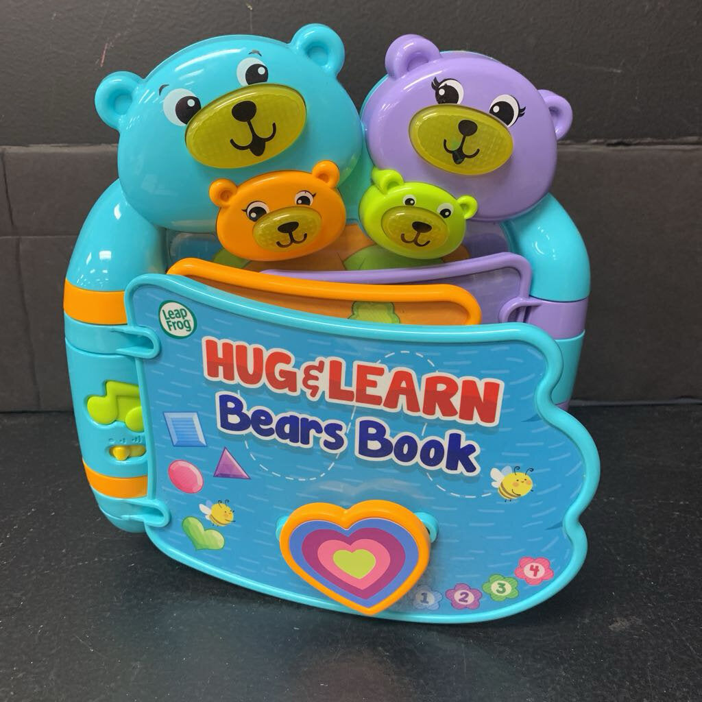 Hug & Learn Bears Book Battery Operated