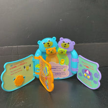 Load image into Gallery viewer, Hug &amp; Learn Bears Book Battery Operated
