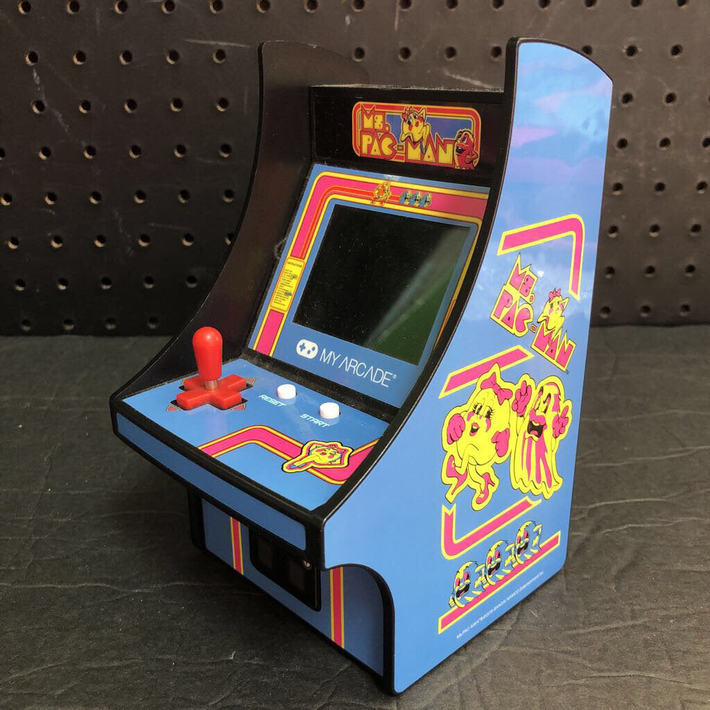 My Arcade Pocket Player Ms. Pac-Man Handheld Game Battery Operated