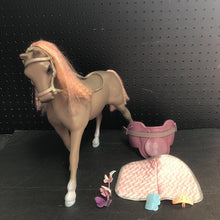 Load image into Gallery viewer, Wanderlust Horse w/Accessories for 14" Doll
