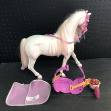 Load image into Gallery viewer, Shimmers Horse w/Accessories for 14" Doll
