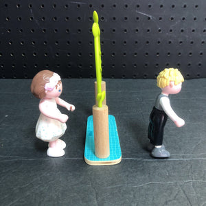 Little Friends Bride & Groom Dolls w/Altar