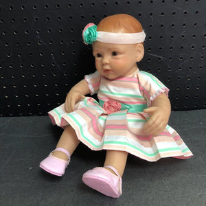 Linda Murray Baby Doll in Striped Dress (Ashton Drake)