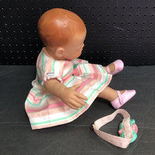 Load image into Gallery viewer, Linda Murray Baby Doll in Striped Dress (Ashton Drake)
