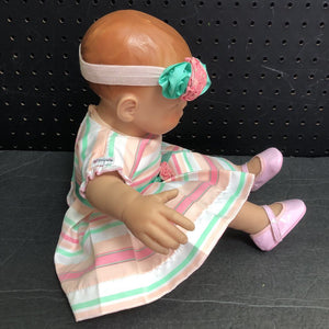 Linda Murray Baby Doll in Striped Dress (Ashton Drake)