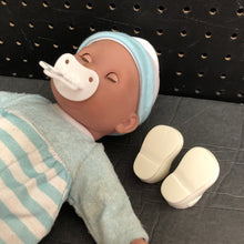 Load image into Gallery viewer, Baby Doll in Elephant Outfit w/Pacifier &amp; Security Blanket
