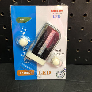 Rainbow LED Bike/Bicycle Spoke Light Battery Operated (NEW)