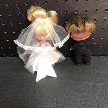 Load image into Gallery viewer, Babyz Bride Cloe &amp; Groom Cade Dolls
