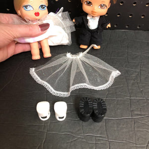 Babyz Bride Cloe & Groom Cade Dolls