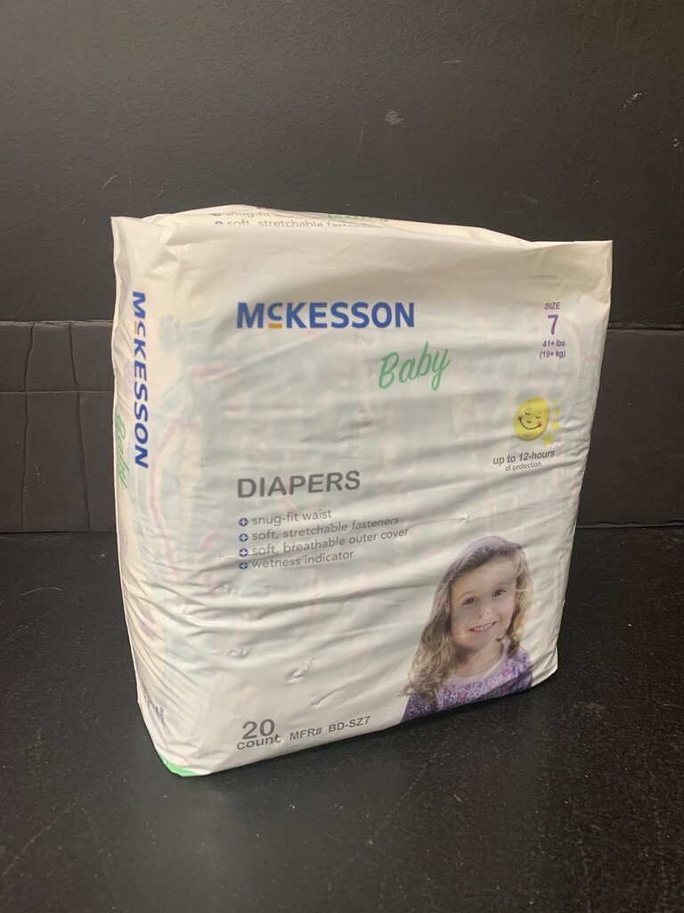 20pk Disposable Diapers (NEW) (Mckesson)