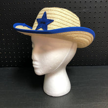 Load image into Gallery viewer, Sheriff Straw Hat
