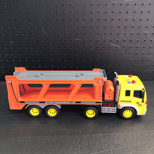 Friction Powered Car Hauler Truck Battery Operated