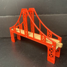 Load image into Gallery viewer, Wooden Train Bridge
