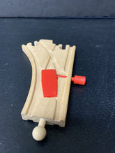 Load image into Gallery viewer, Wooden Mechanical Train Switch
