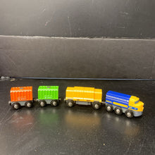Load image into Gallery viewer, 3 Wagon Combo Cargo Train Engine
