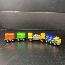 Load image into Gallery viewer, 3 Wagon Combo Cargo Train Engine
