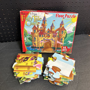 48pc Fairy Tale Castle Floor Puzzle