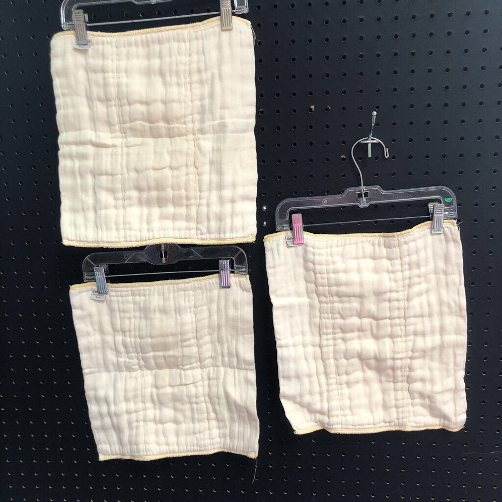 3pk Prefold Cloth Diapers