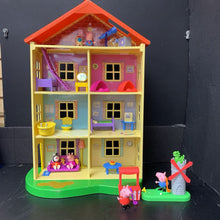 Load image into Gallery viewer, Lights &amp; Sounds Family Home Feature Playset w/ Accessories
