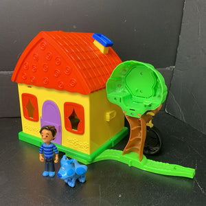Blue's House Playset w/Accessories Battery Operated