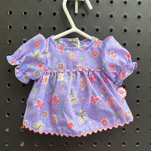 Butterfly Top for 12" Baby Doll