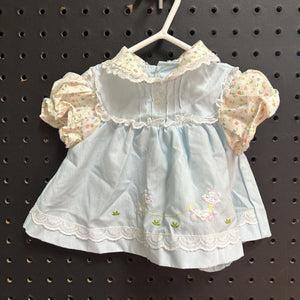 Cat Dress for 15" Baby Doll (Cradletogs)