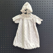 Load image into Gallery viewer, Flower Nightgown w/Hat for 18&quot; Baby Doll
