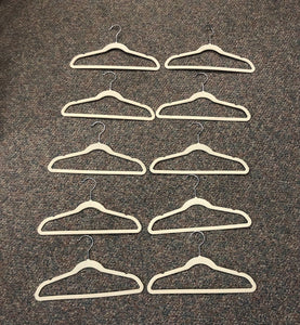 10pk Velvet Hangers