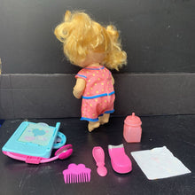 Load image into Gallery viewer, Lulu Achoo Baby Doll w/Accessories Battery Operated
