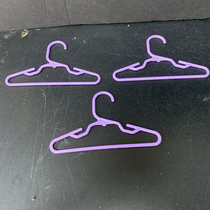 3pk Hangers for 18" Doll