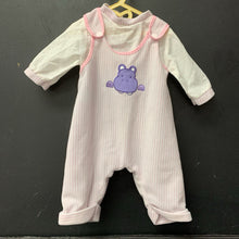 Load image into Gallery viewer, Striped Hippo Outfit for 18&quot; Baby Doll
