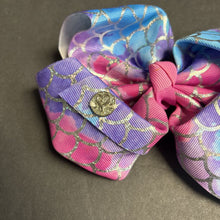 Load image into Gallery viewer, Mermaid Scale Hairbow Clip

