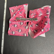 Load image into Gallery viewer, Unicorn Cupcake Hairbow Clip
