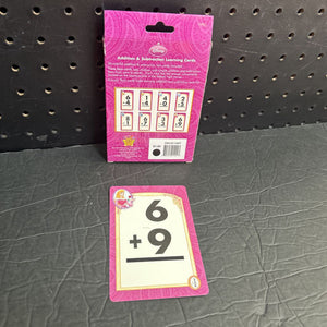 Addition & Subtraction Flash Cards