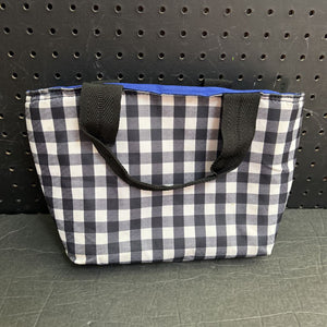 Plaid School Lunch Bag
