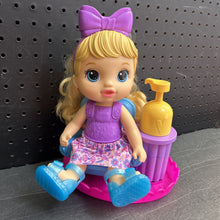 Load image into Gallery viewer, Sudsy Styling Doll w/Styling Chair
