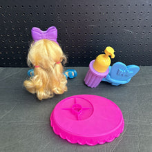 Load image into Gallery viewer, Sudsy Styling Doll w/Styling Chair
