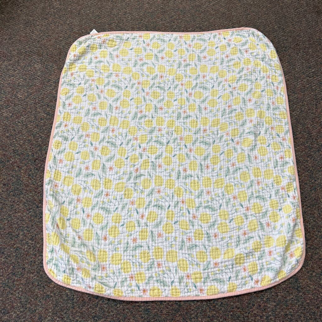 Lemon Nursery Blanket