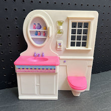 Load image into Gallery viewer, Dollhouse Bathroom Battery Operated (Goldlok Toys)
