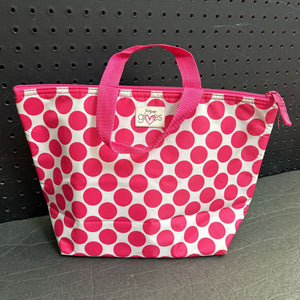 Polka Dot Lunch Bag