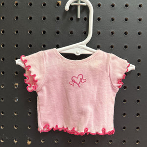 Heart Top for 18" Doll