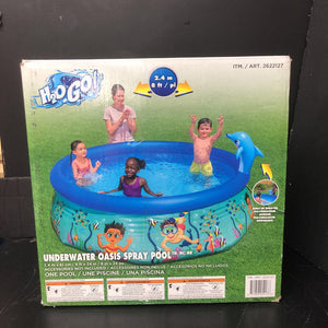 Underwater Oasis Spray Pool [NEW] (H20 Go)
